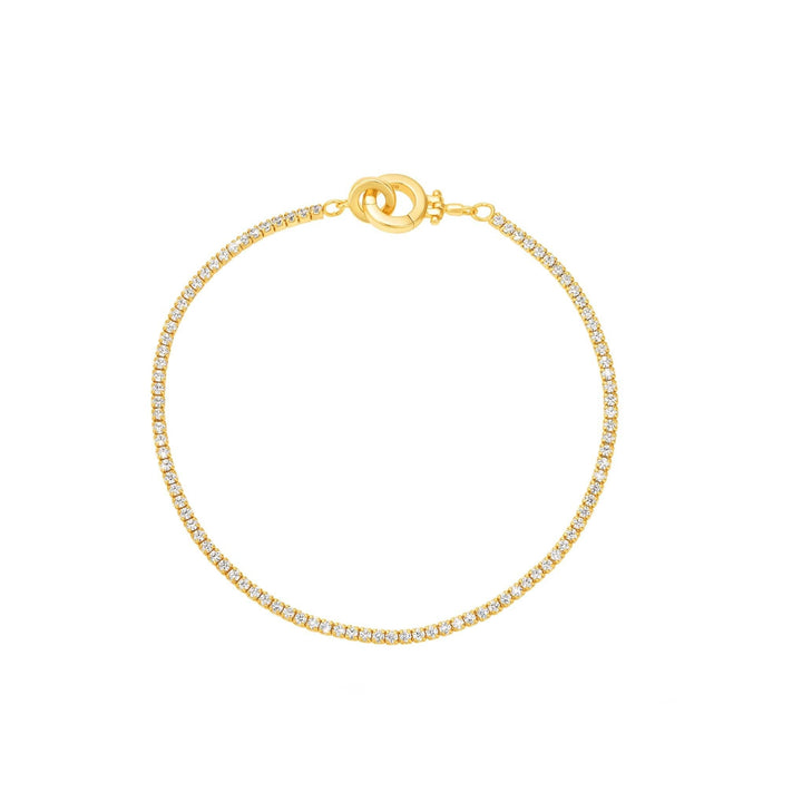 Lumineer 18k Tennis Bracelet