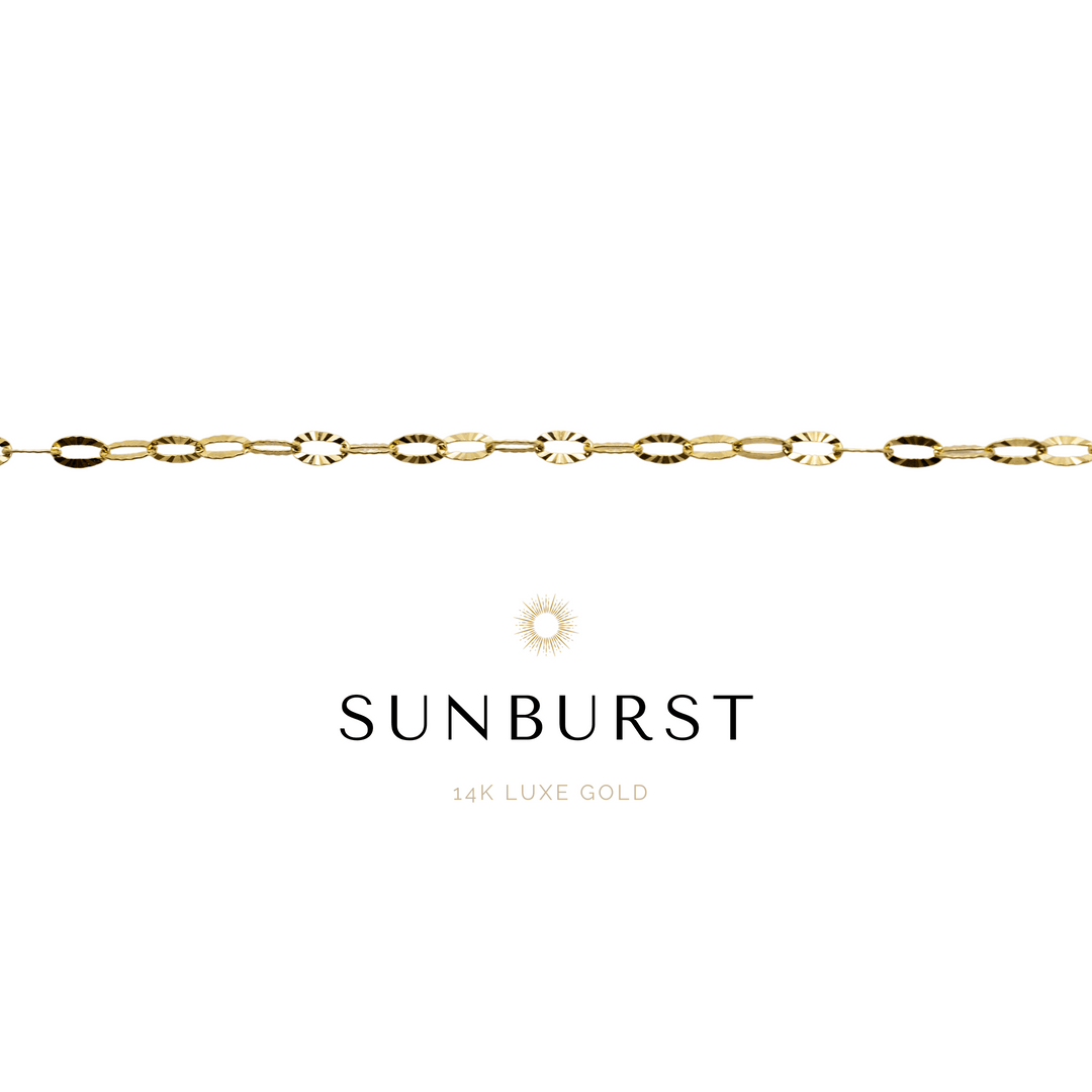 Sunburst Bracelet - 14k Gold Luxe - The Radiance Chain