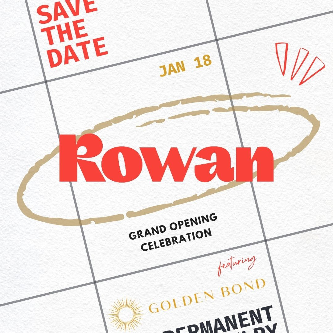 Permanent jewelry styling experience at Rowan ear piercing studio opening in Downtown Crown