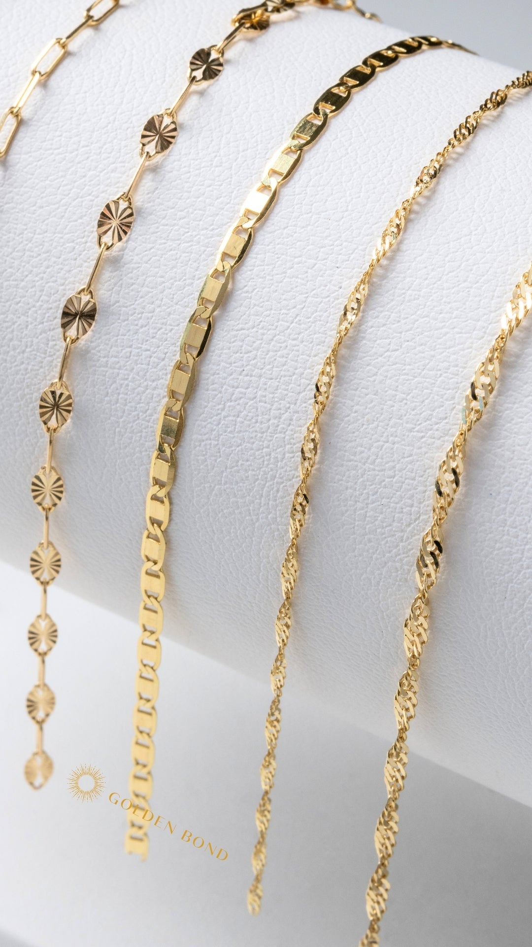 LUXE Permanent Bracelets - Solid 14k Gold