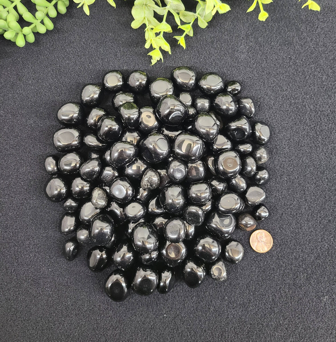 Black Obsidian Stone | Protection, Strength, Grounding
