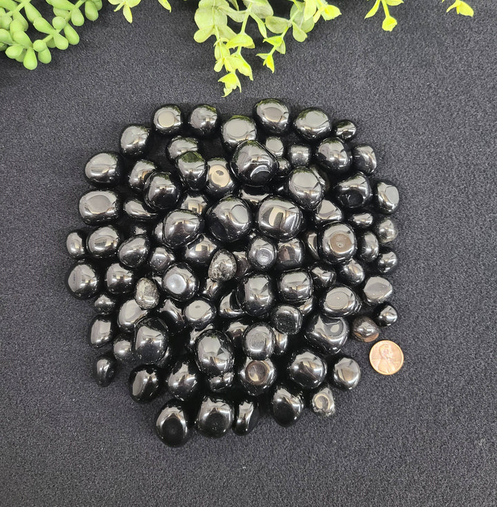 Black Obsidian Stone | Protection, Strength, Grounding