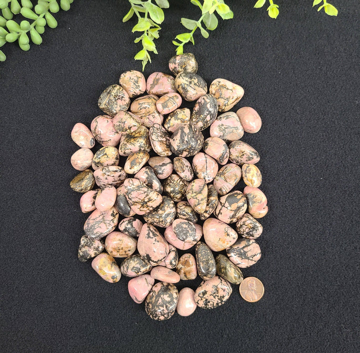 Rhodonite Stone - Healing, Strength, Compassion