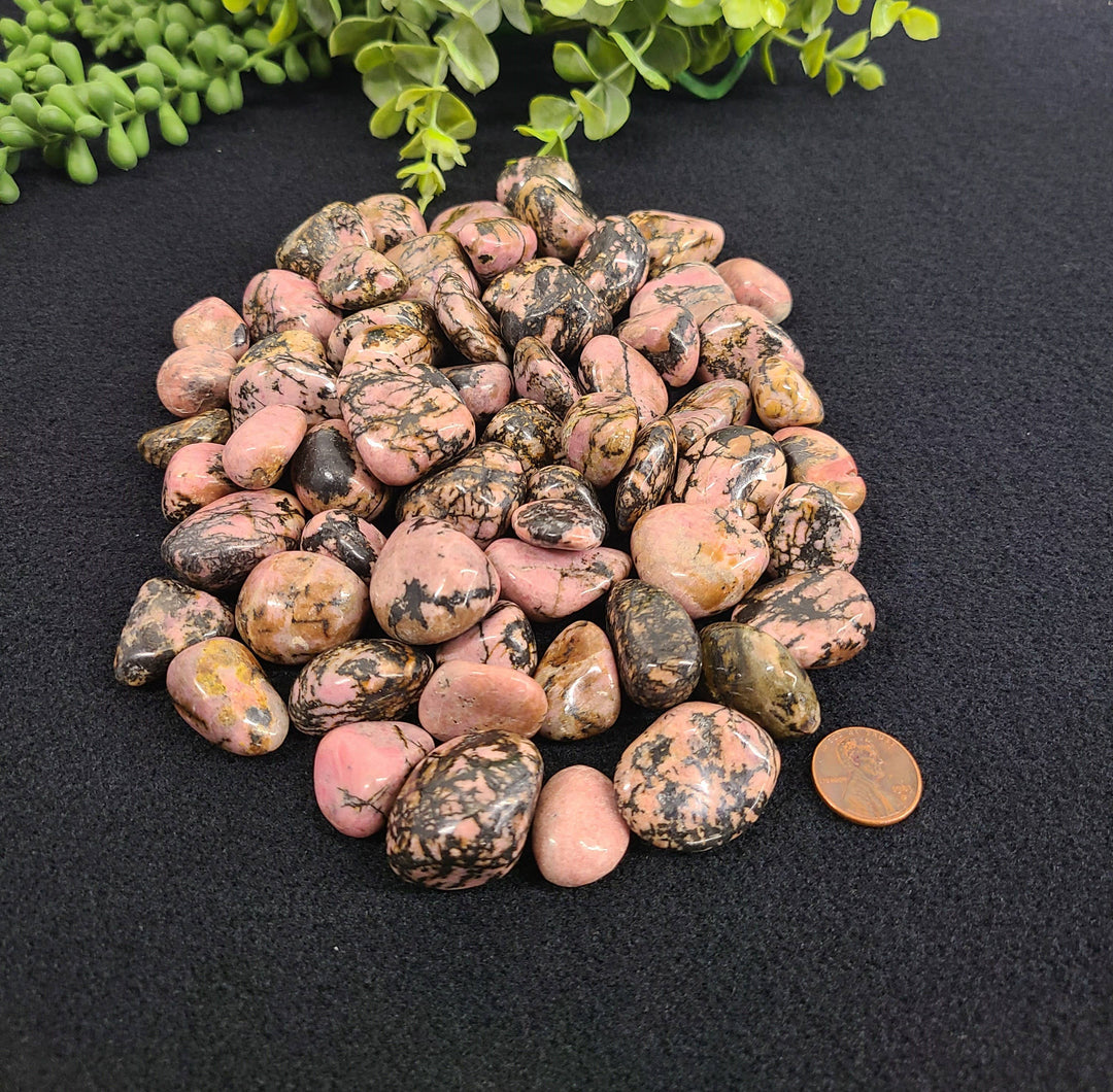 Rhodonite Stone - Healing, Strength, Compassion