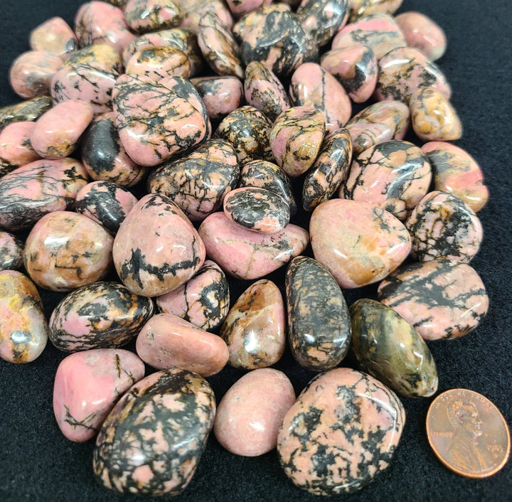 Rhodonite Stone - Healing, Strength, Compassion