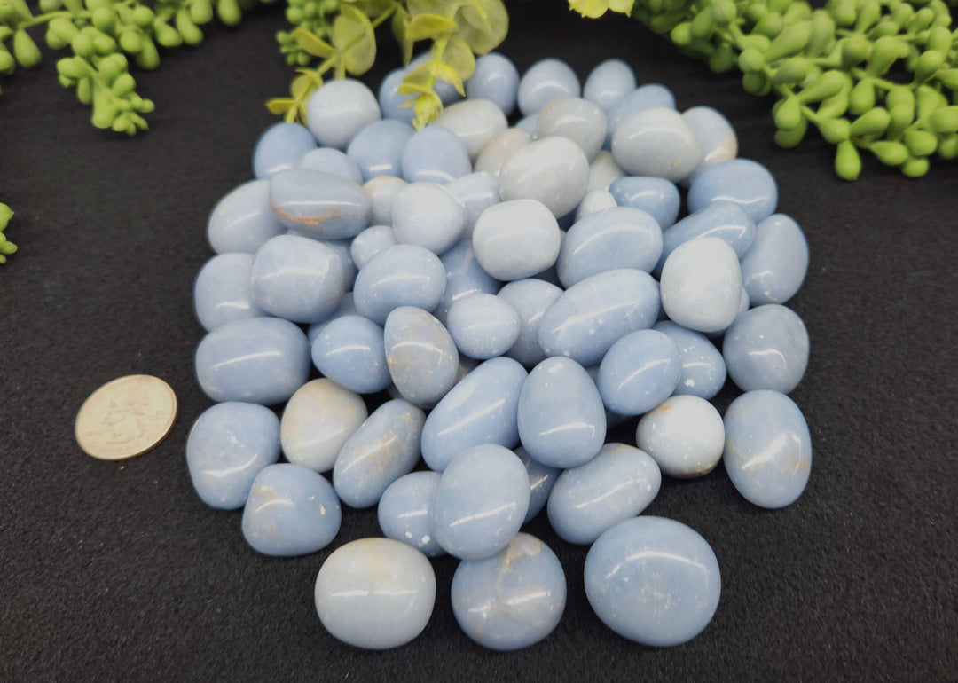 Angelite Stone - Peace, Guidance &amp; Spiritual Connection