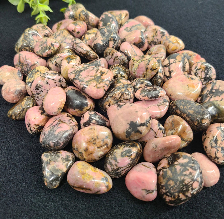 Rhodonite Stone - Healing, Strength, Compassion