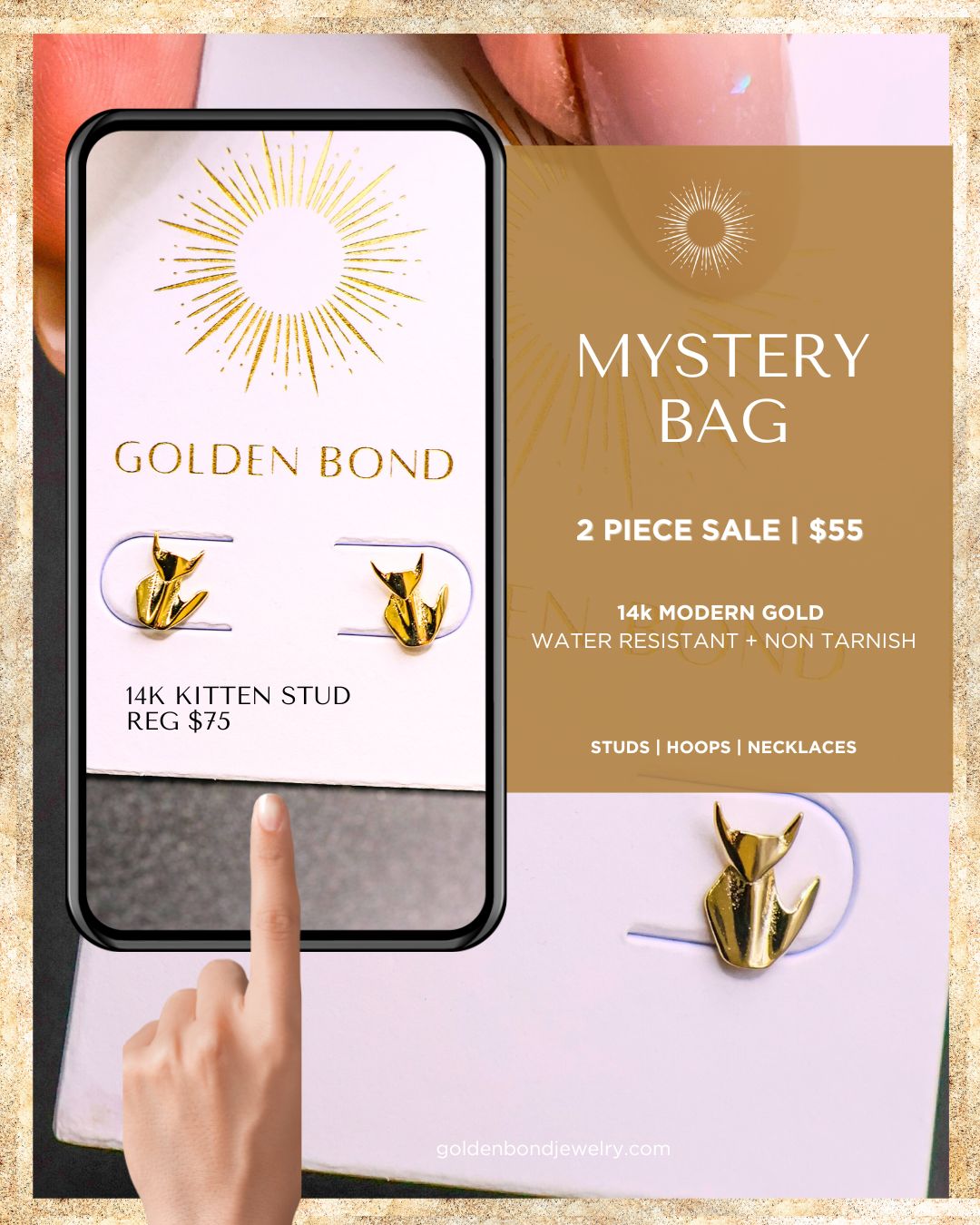 Golden Bag | Mystery 14k Gold Jewelry