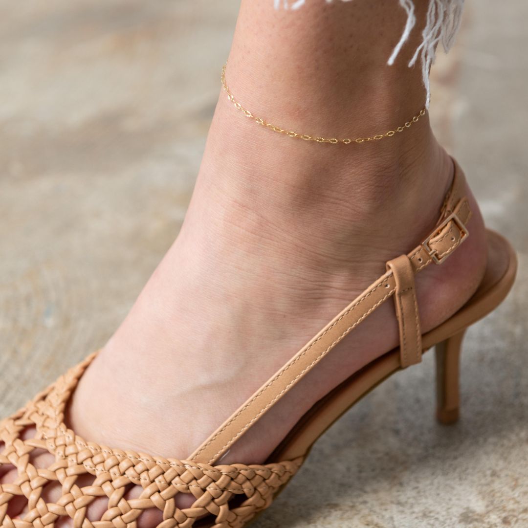 Anklet ⚡️ Permanent or Clasped, Custom Appointment