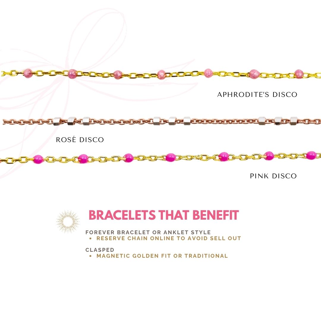 Pink Disco Bracelet