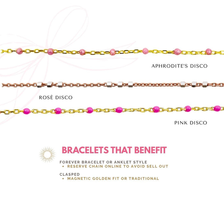 Pink Disco Bracelet