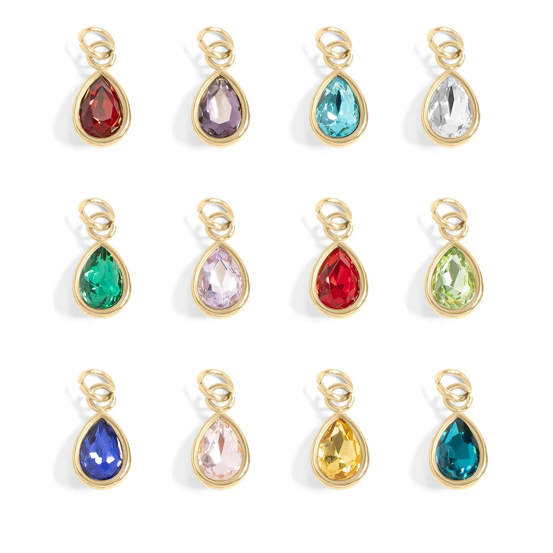 Birthstone Charm Drop