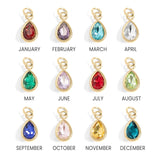 Birthstone Charm Drop