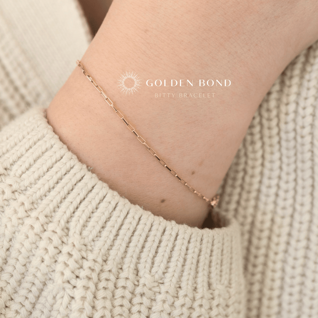 Bitty Necklaces - The Little Shadow Box Chain