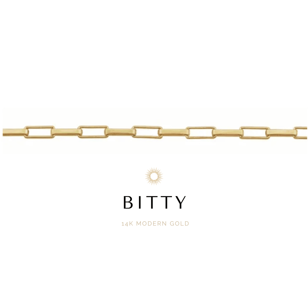 Bitty Necklaces - The Little Shadow Box Chain
