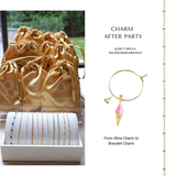 Fruit Drink Charms - Wine, Bracelet & Ribbon