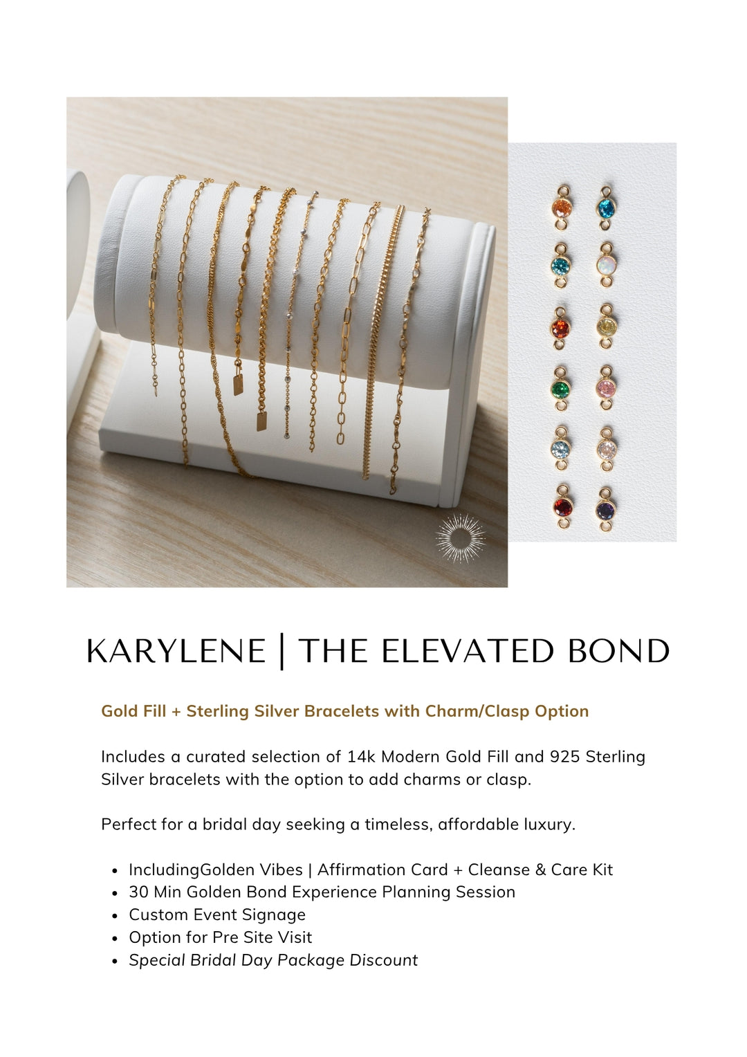 Karylne's Bridal Bracelet Bar
