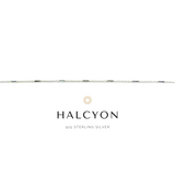 HALCYON Bracelet, Silver Bar