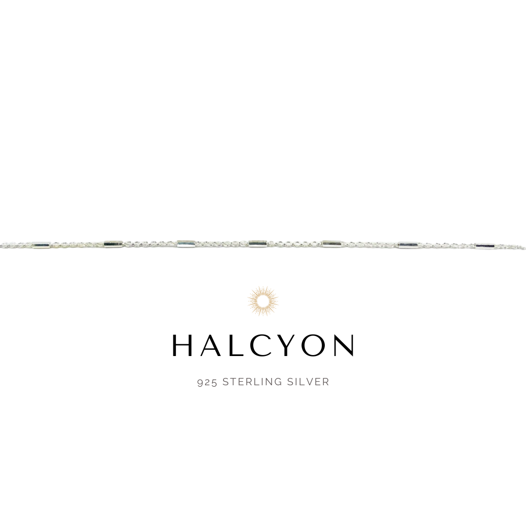 HALCYON Bracelet, Silver Bar