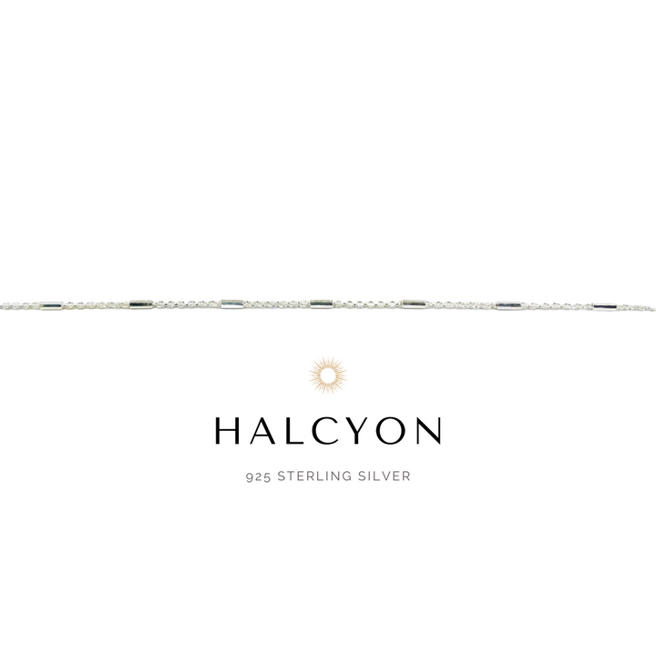 HALCYON Bracelet, Silver Bar