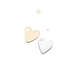 Dainty Heart Charm - Engrave it!