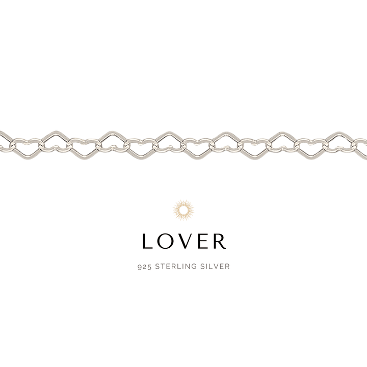 Heart Hand Chain - The Lover Chain - 925 Sterling Silver