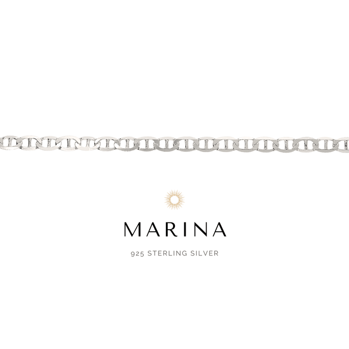 Marina Anklet Silver