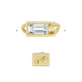 Horizon Baguette Bracelet Charm