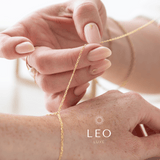 Leo Anklet - 14k Gold Luxe - The Golden Link