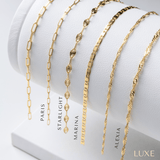 14k Gold - LUXE Anklets