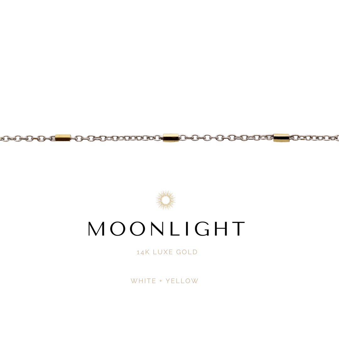 Moonlight 14k Gold Anklet