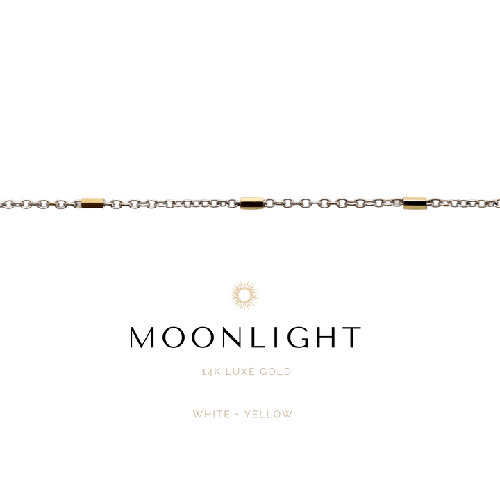 Moonlight 14k Gold Anklet
