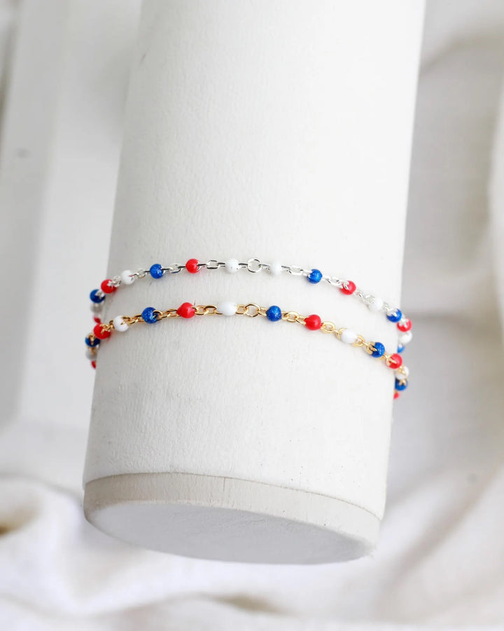 National's Disco | Limited-Edition American Chain - Red, White & Blue