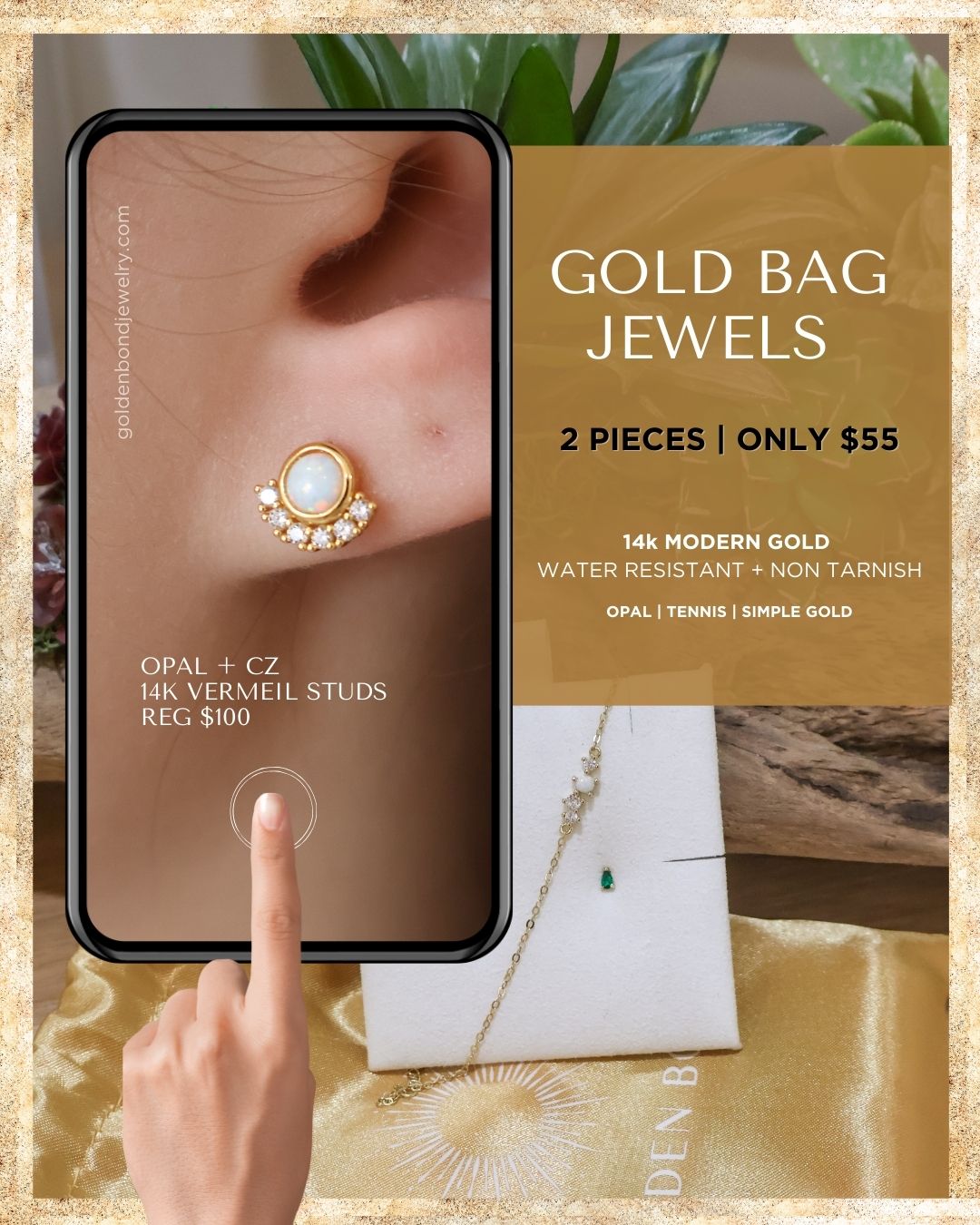 Golden Bag | Mystery 14k Gold Jewelry