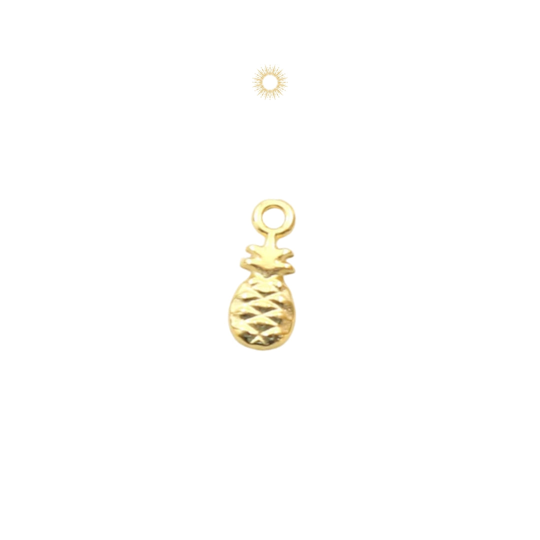Golden Pineapple Charm