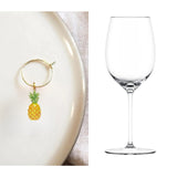 Fruit Drink Charms - Wine, Bracelet & Ribbon