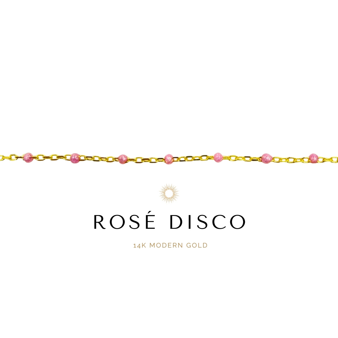 Pink Disco Bracelet