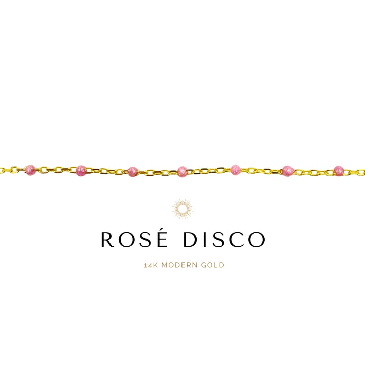 Pink Disco Bracelet