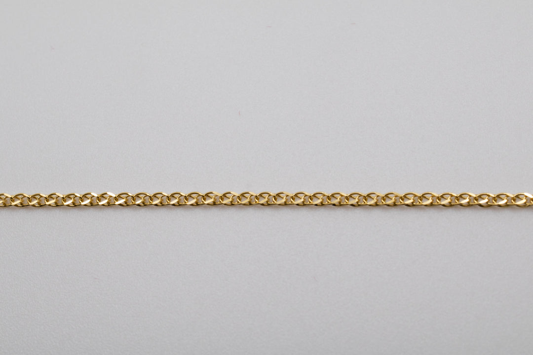 Teddy Anklet -  14k Solid Gold Luxe - The Forever Chain