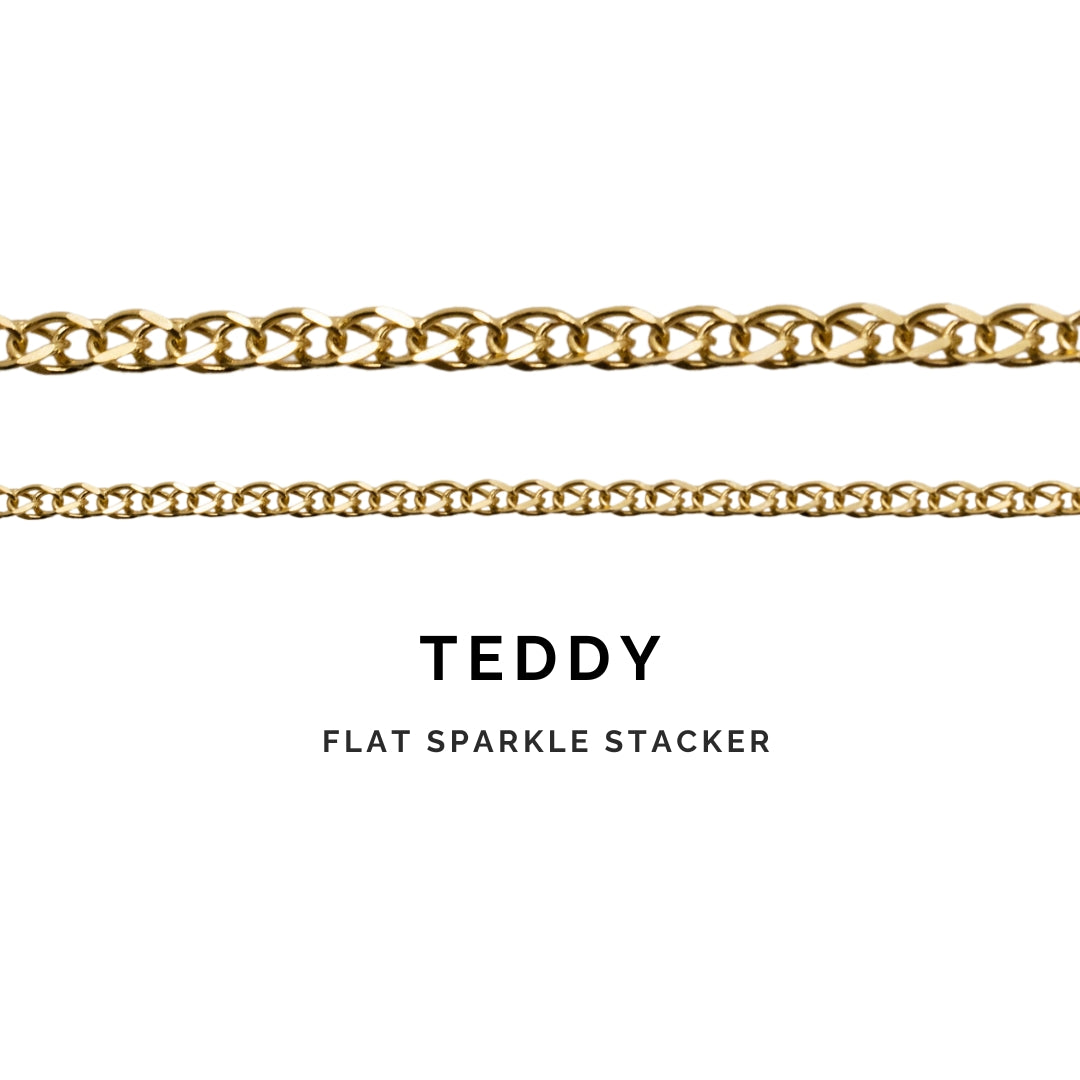 Teddy Bracelet - 14k Solid Gold