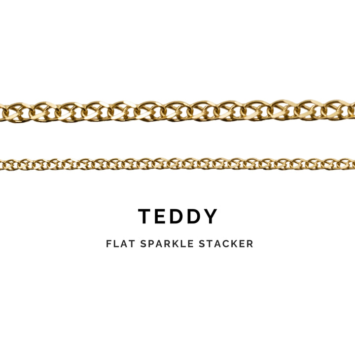 Teddy Bracelet - 14k Solid Gold