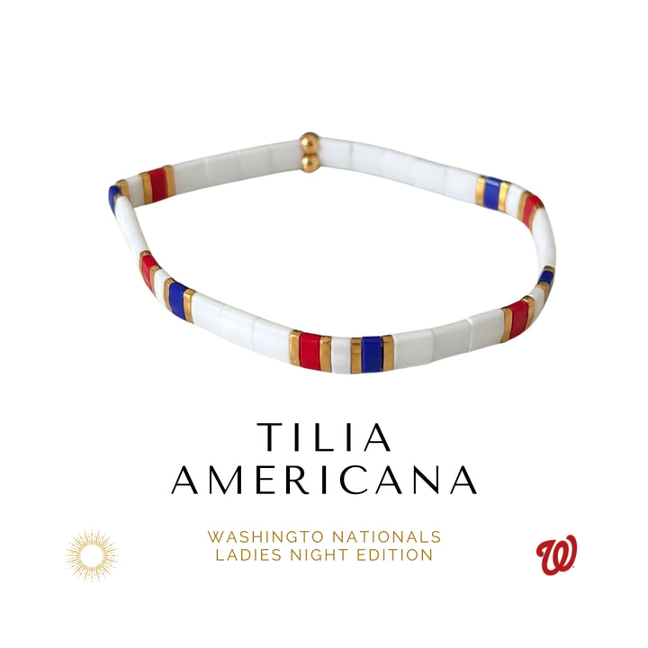 American Dream - Tilia Stretch Bracelet - Washington Nationals - Ladies Night 2025