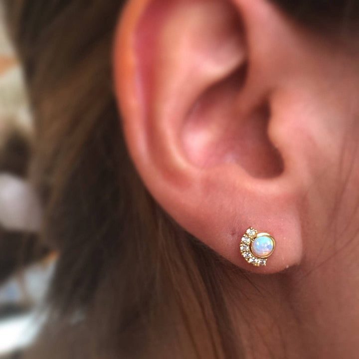 Celeste Sunrise Studs