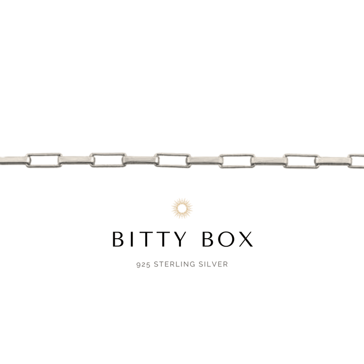 Bitty Necklaces - The Little Shadow Box Chain