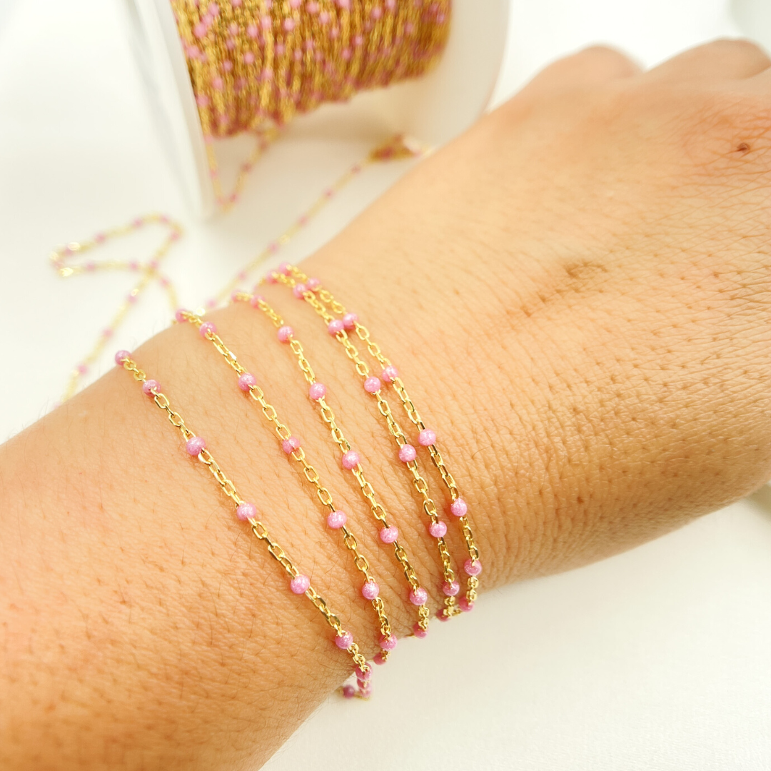 Pink Disco Hand Chain