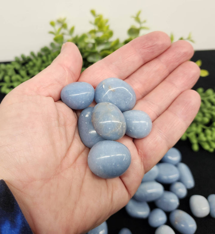 Angelite Stone - Peace, Guidance &amp; Spiritual Connection