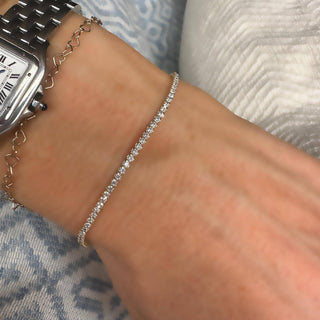 Lumineer 18k Tennis Bracelet