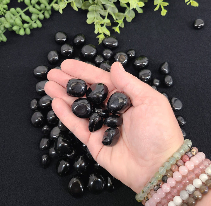 Black Obsidian Stone | Protection, Strength, Grounding