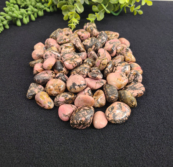 Rhodonite Stone - Healing, Strength, Compassion
