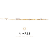 Gemstone Bracelets - 14k Modern Gold - Sterling Silver - Permanent Jewelry